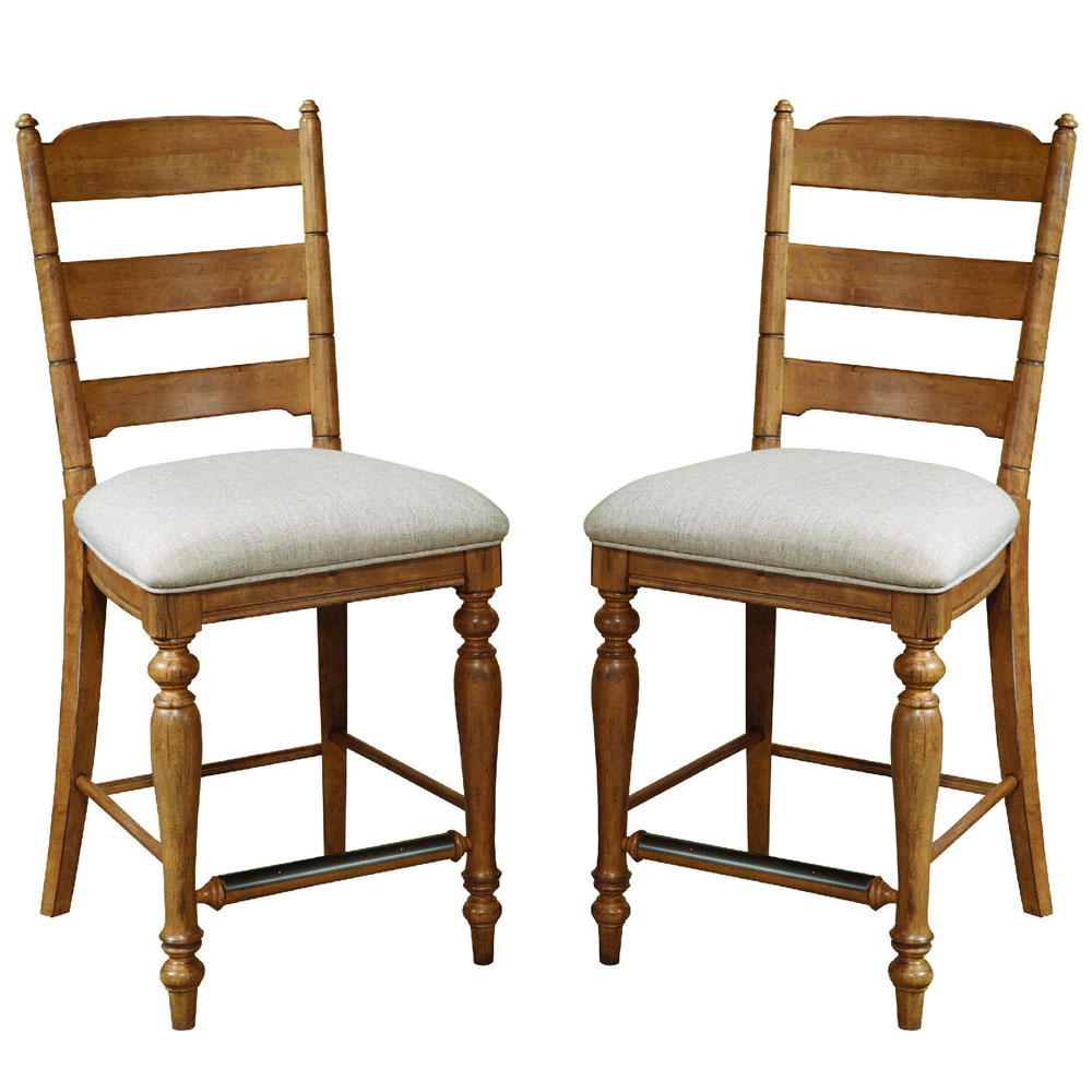 Lake House Ladder Back Counter Stool Intercon Furniture Lake House Ladder Back Counter Stool