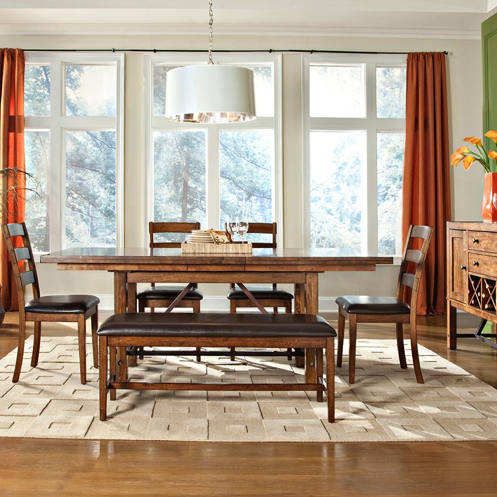 Santa Clara Trestle Dining Table Intercon Furniture