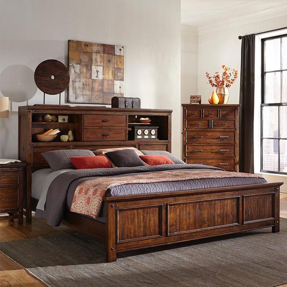 Wolf Creek Bookcase Bed Intercon Furniture