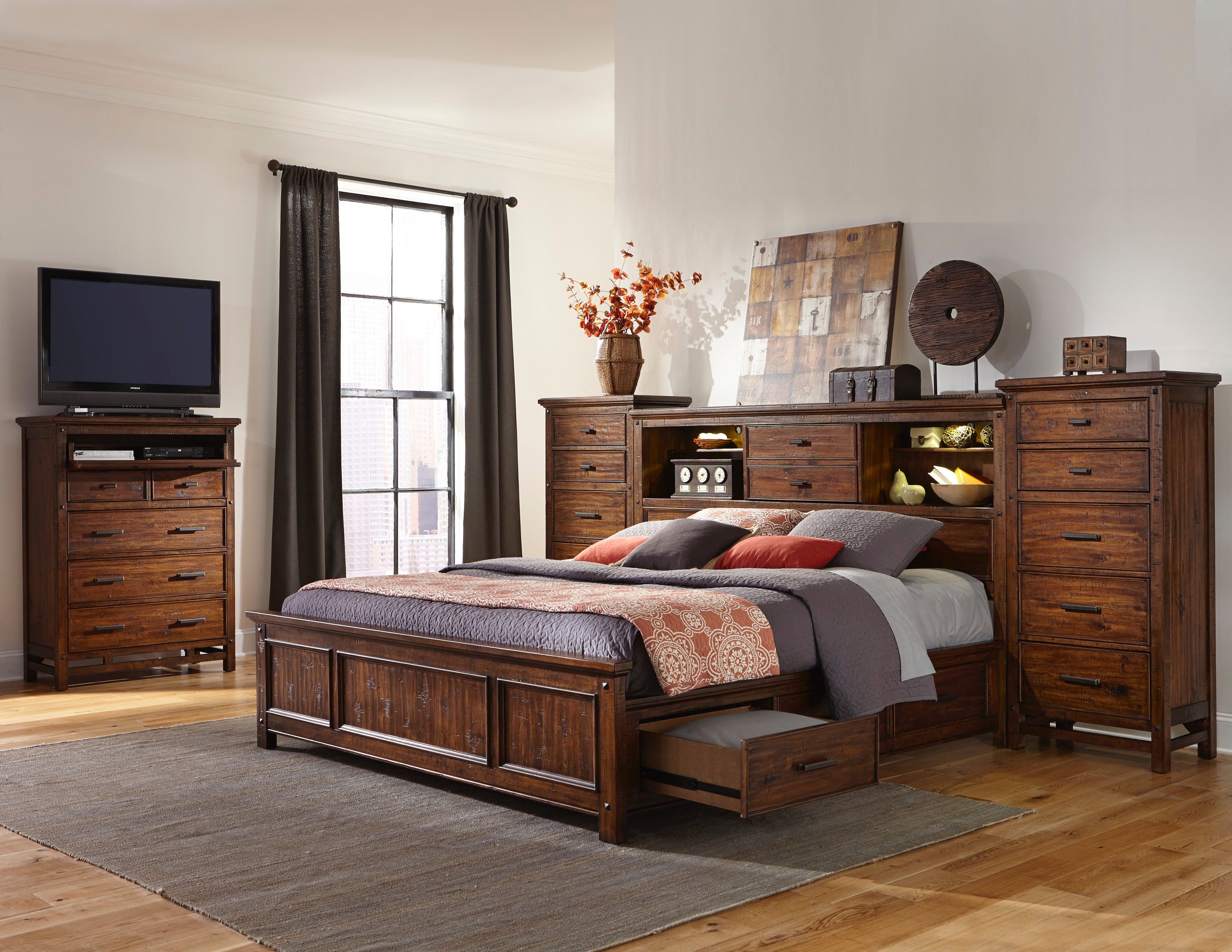 Wolf Creek Bookcase Bed interconfurniture