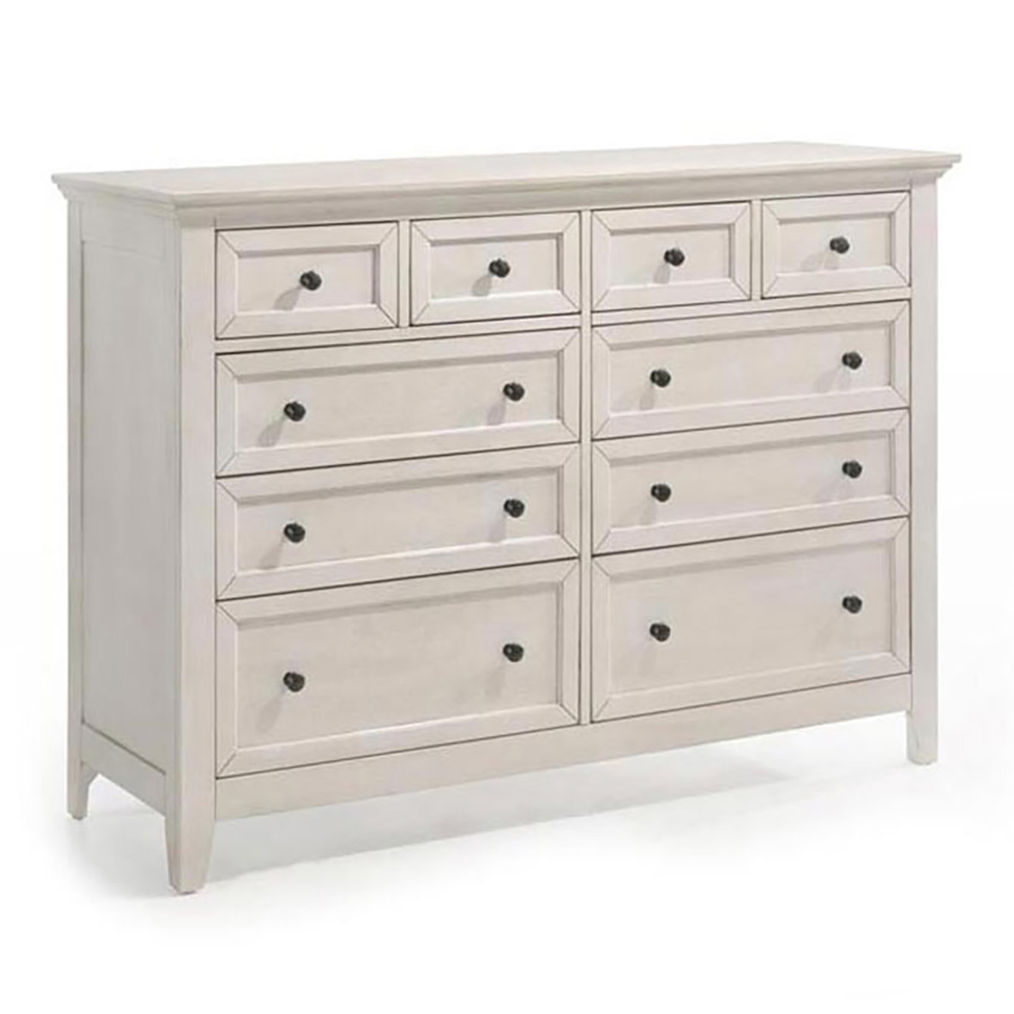 San Mateo Dresser White interconfurniture