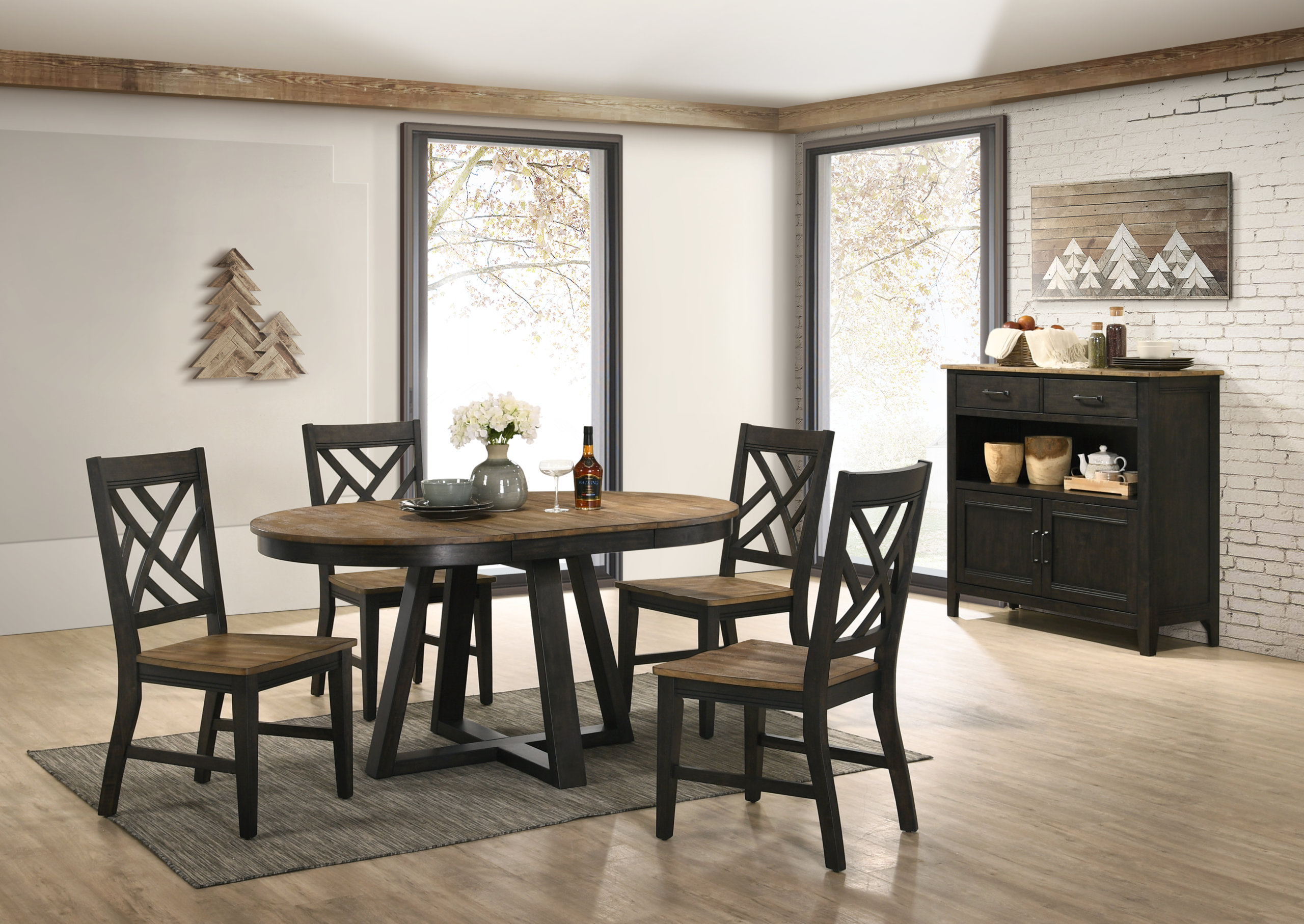 Harper Round Dining Table interconfurniture