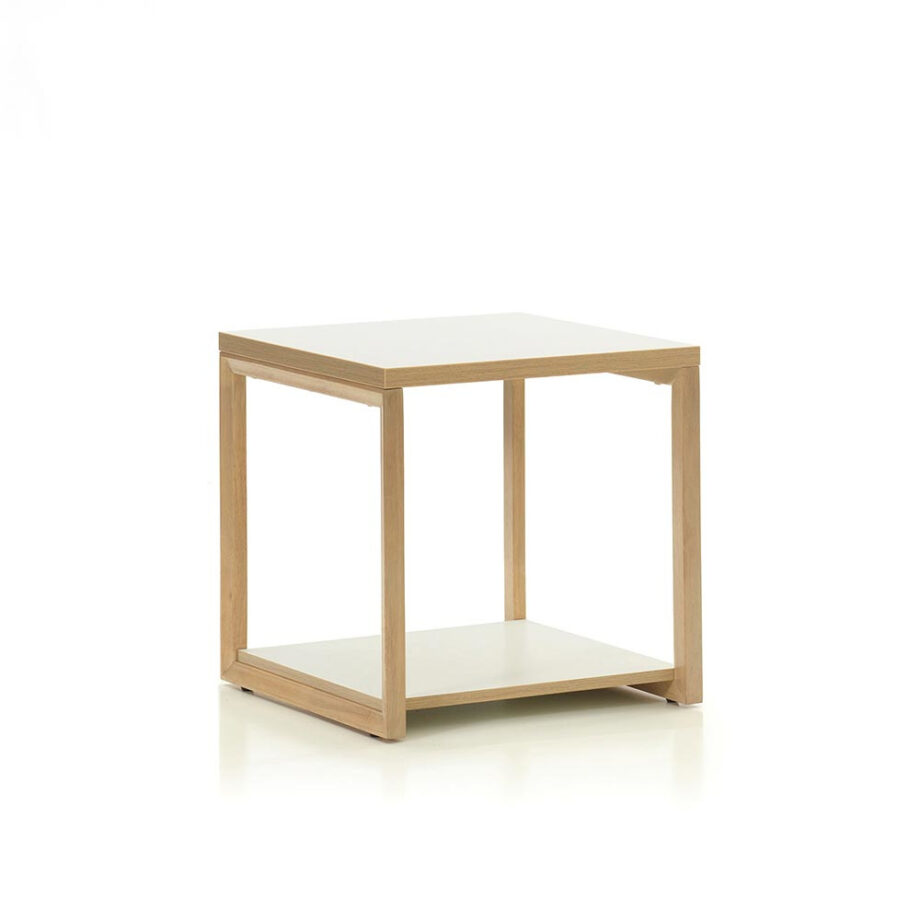 Studio Living Wood and Laminate End Table