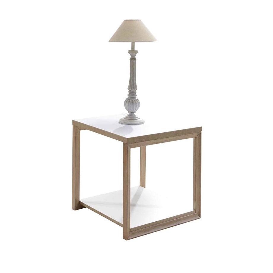 Studio Living Wood and Laminate End Table