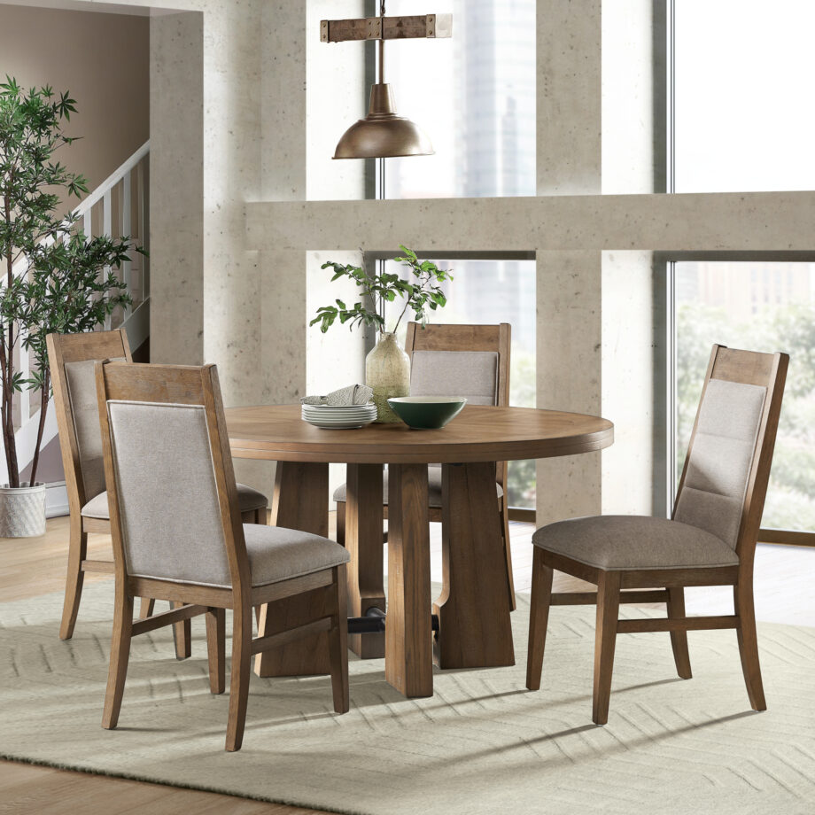 Landmark Round Dining Table interconfurniture