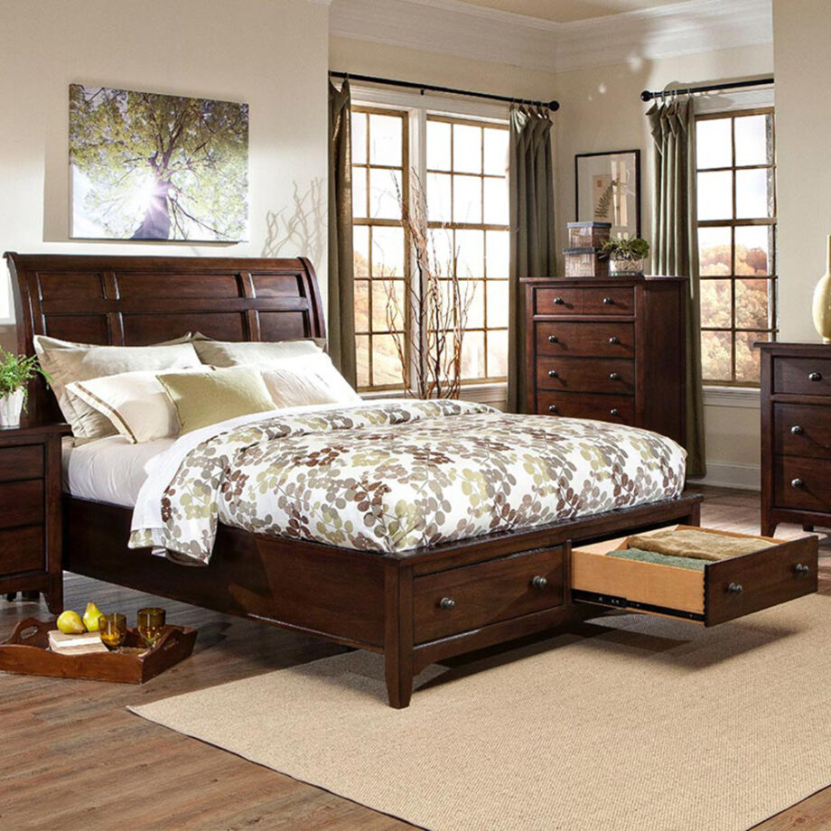 Jackson Sleigh Storage Bed