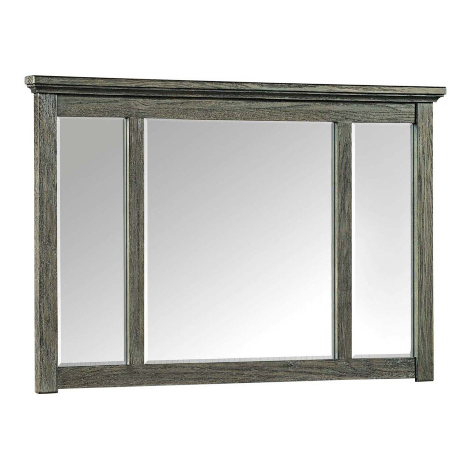 Oak Park Mirror | Pewter