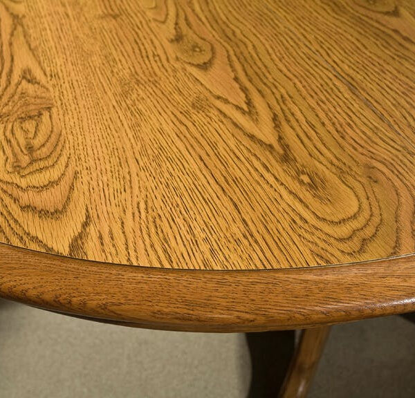 Classic Oak Chestnut Laminate Drop Leaf Table