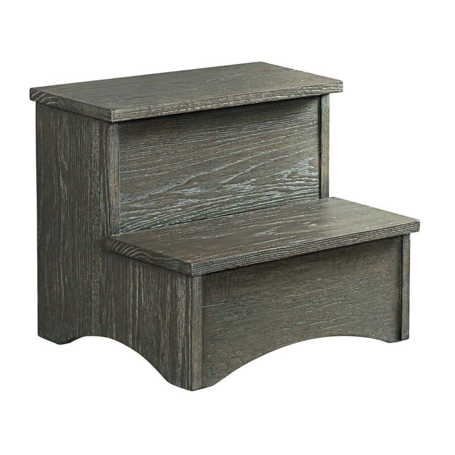 Oak Park Step Stool | Pewter