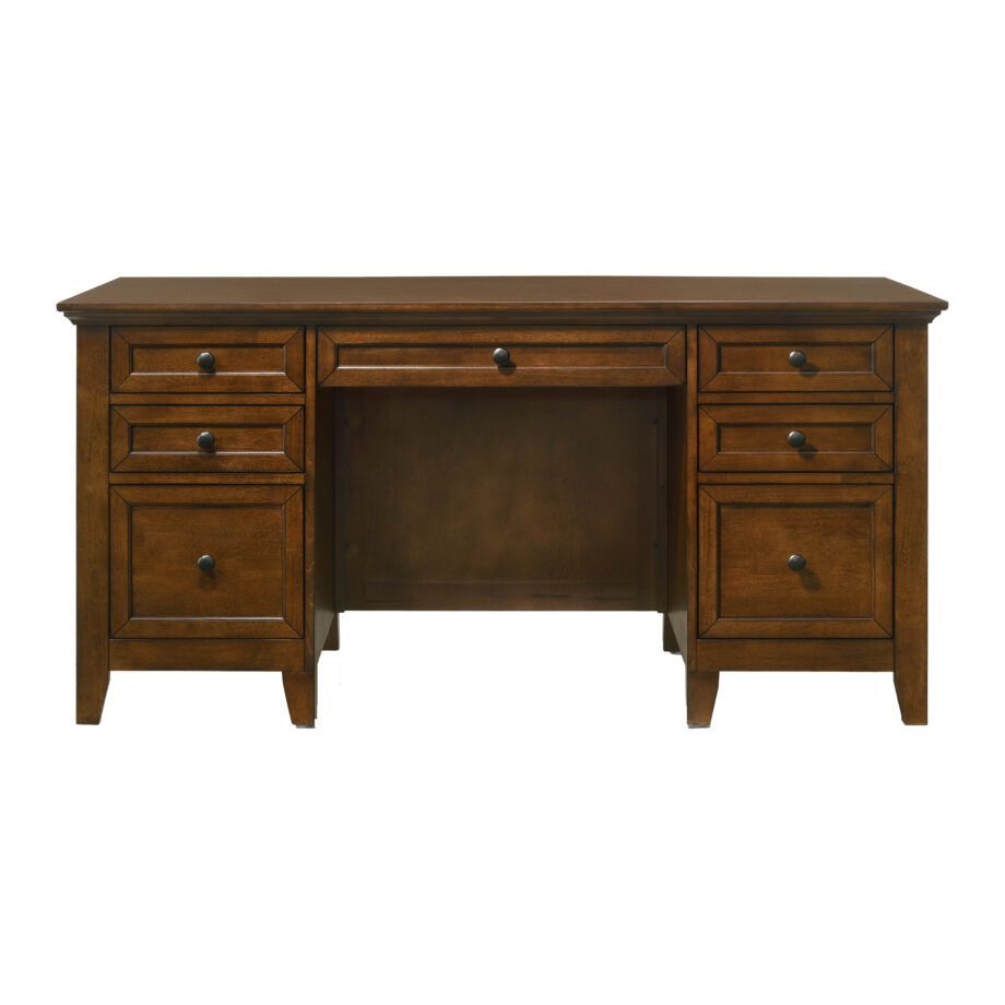 San Mateo 62" Executive Desk | Tuscan