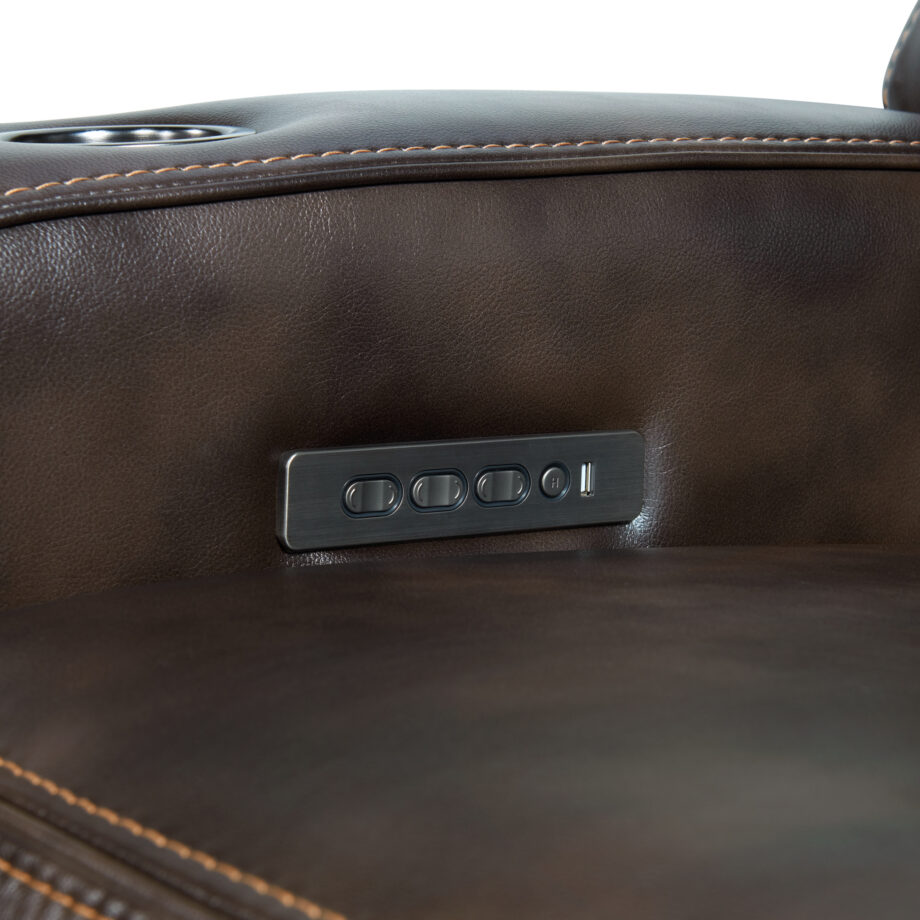 Silhouette Dual-Power Recliner | Bolero Coffee
