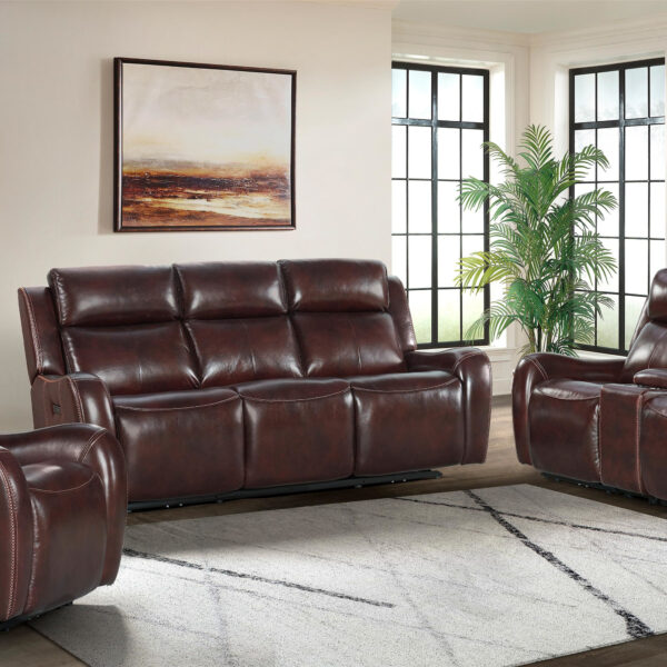 Wainwright Dual-Power Recliner | Reddish Brown