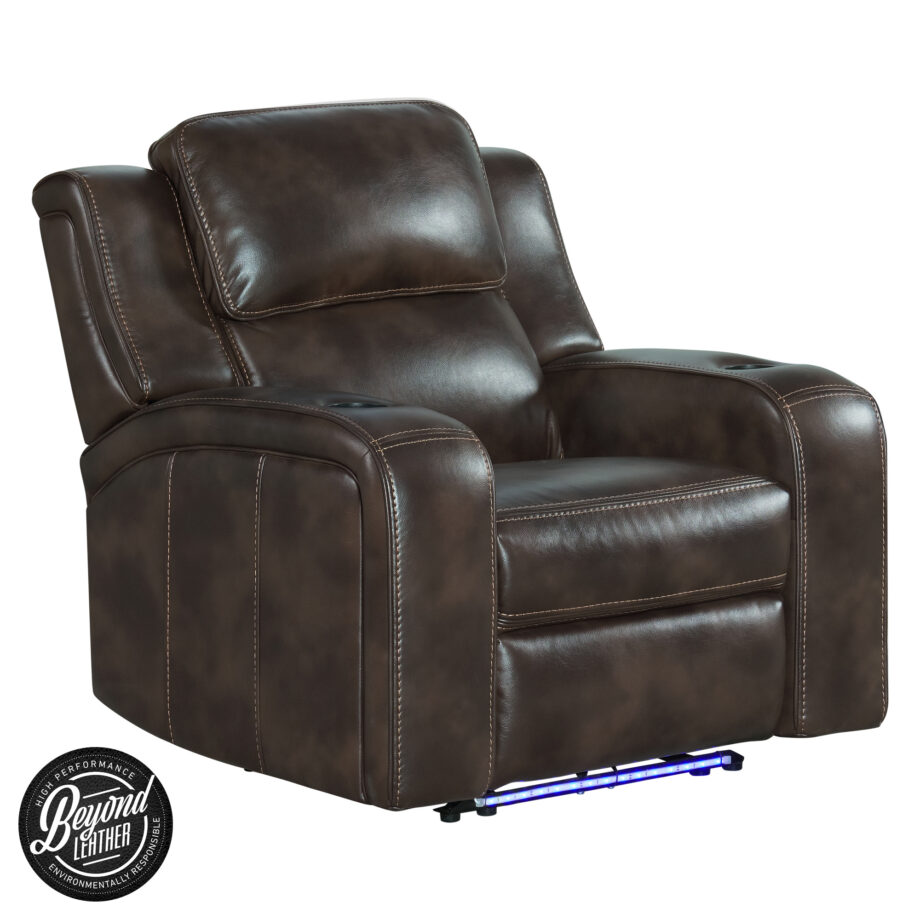 Silhouette Dual-Power Recliner | Bolero Coffee