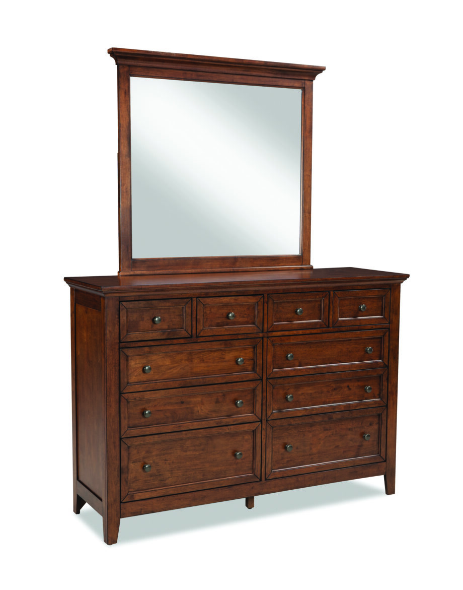 San Mateo Dresser Mirror | Tuscan