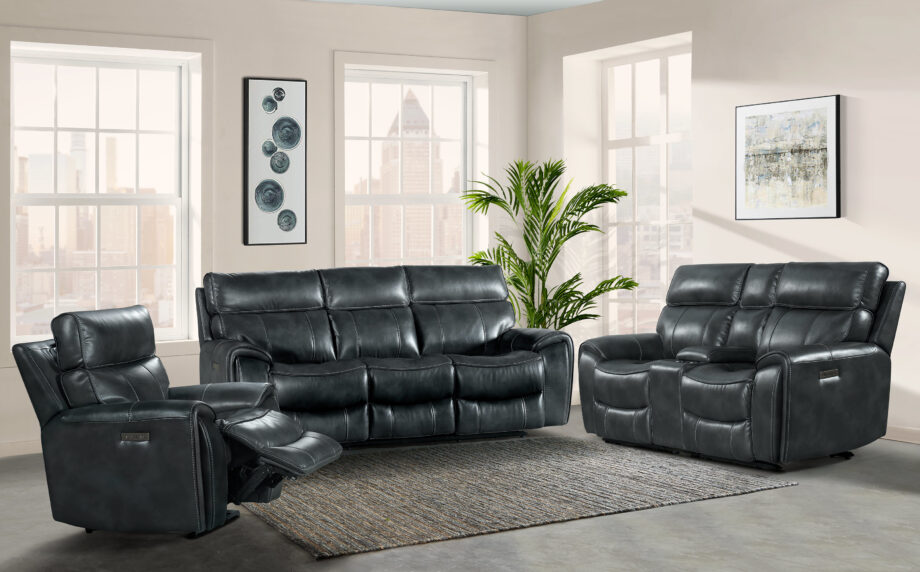Summit Dual-Power Loveseat | Bolero Slate