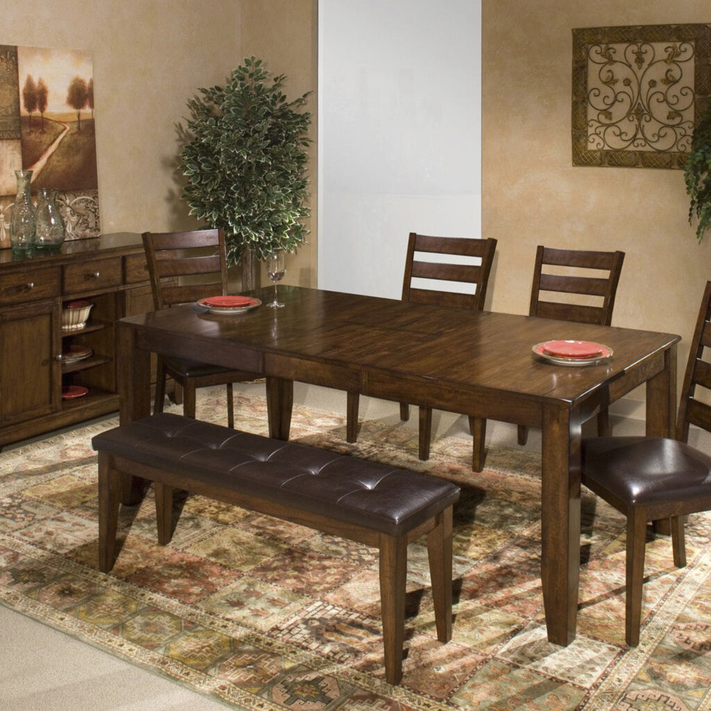 Kona Dining Bench Raisin interconfurniture