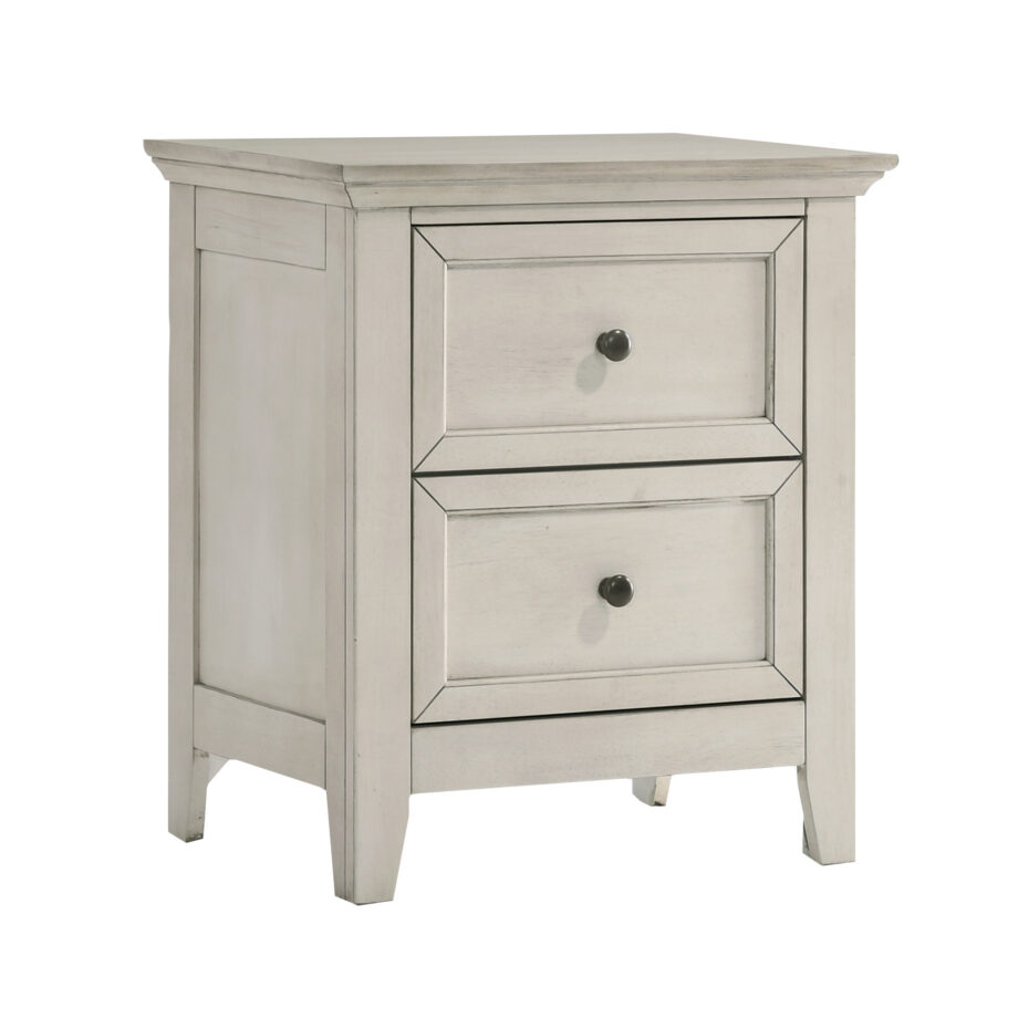 San Mateo Youth Nightstand | Rustic White