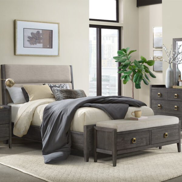 Portia Queen Upholstered Bed