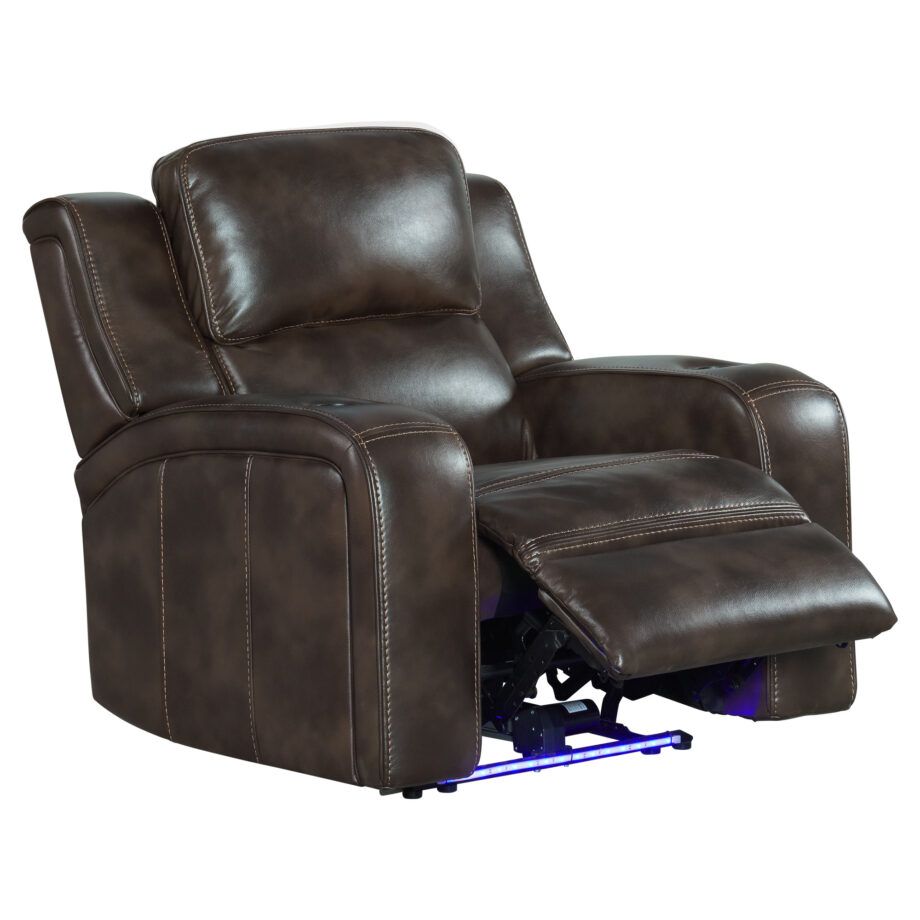 Silhouette Dual-Power Recliner | Bolero Coffee
