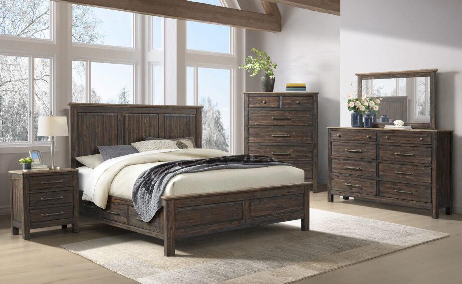 Transitions King Storage Bed