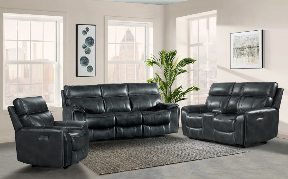Summit Dual-Power Loveseat | Bolero Slate