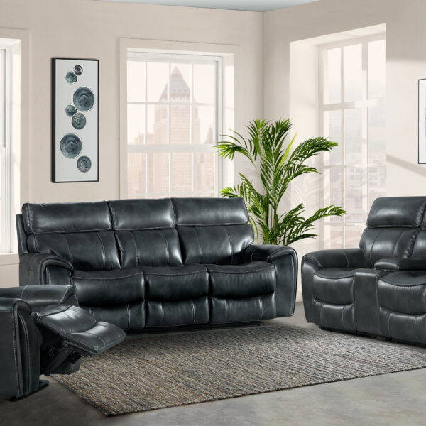 Summit Dual-Power Recliner | Bolero Mushroom