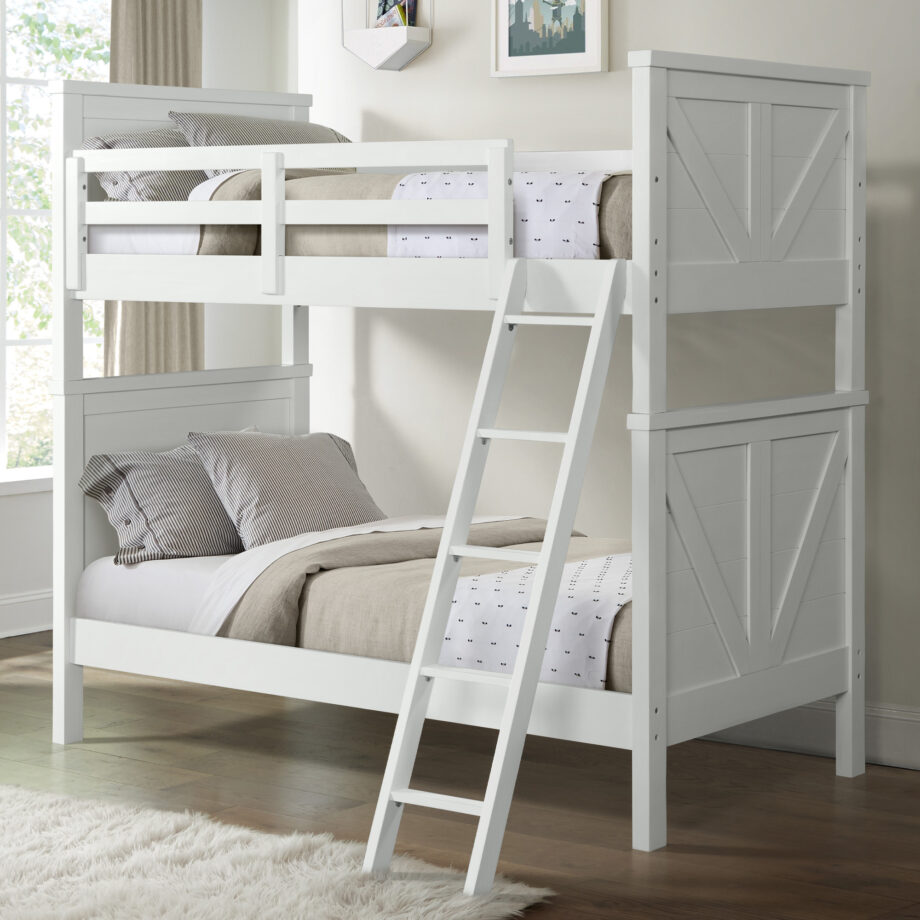 Tahoe Youth Twin over Twin Bunk Bed | Sea Shell