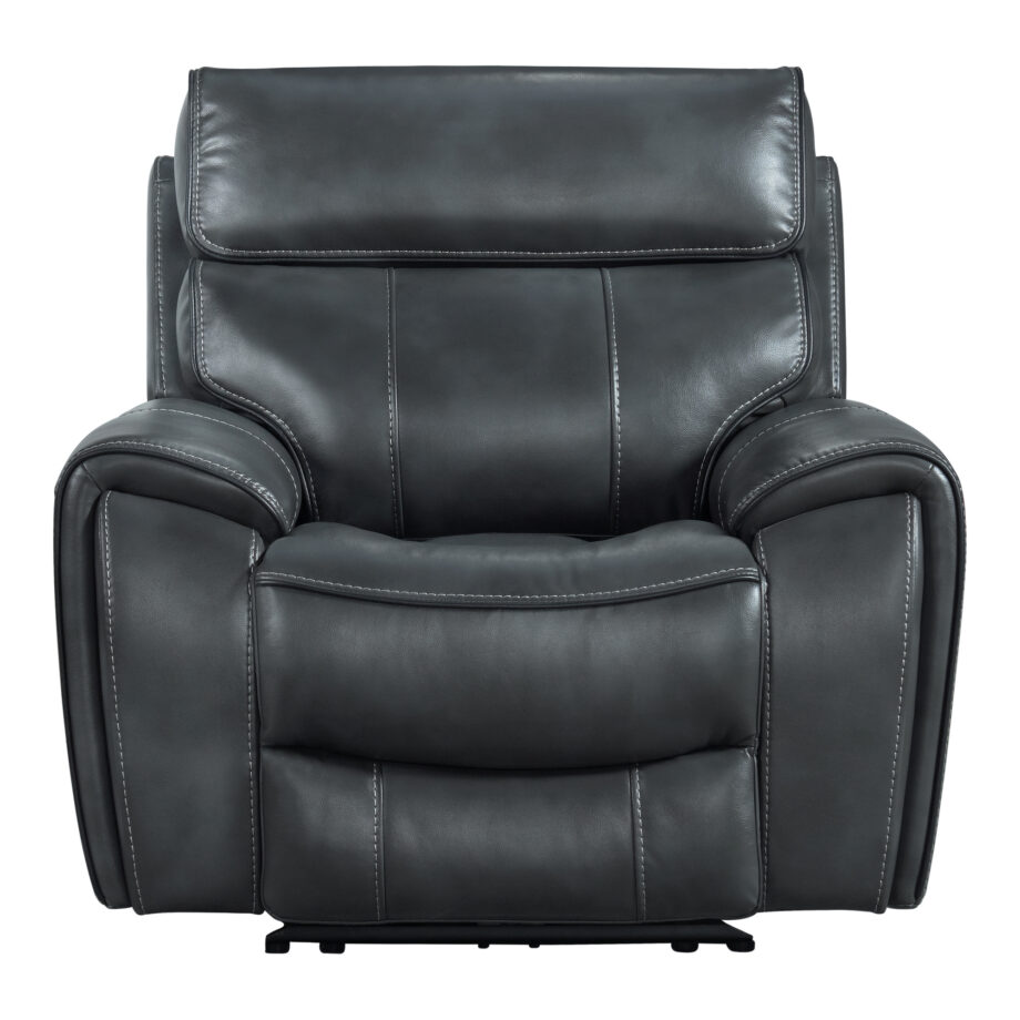 Summit Dual-Power Recliner | Bolero Slate