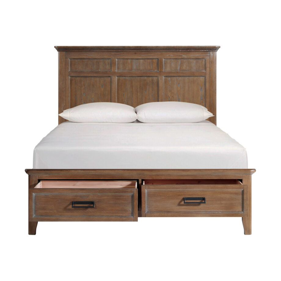 Alta Queen Storage Bed | Harvest