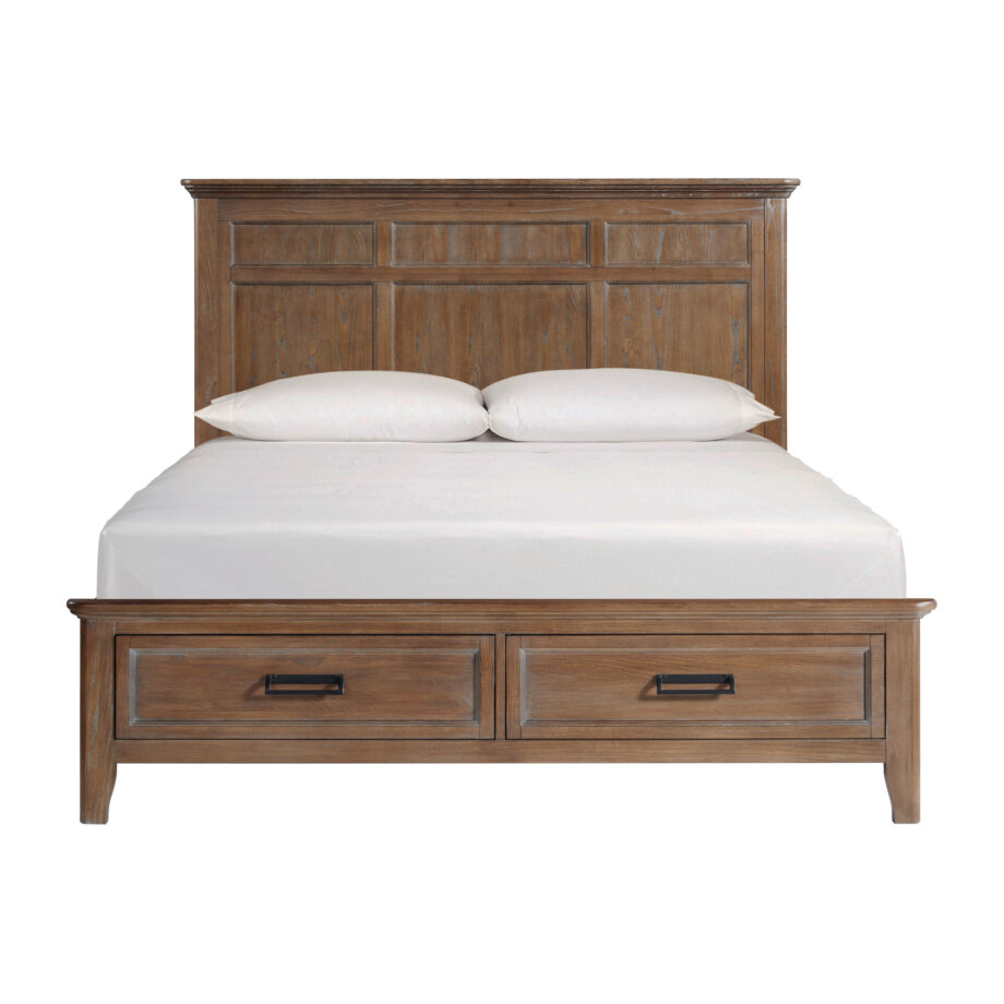 Alta King Storage Bed | Harvest