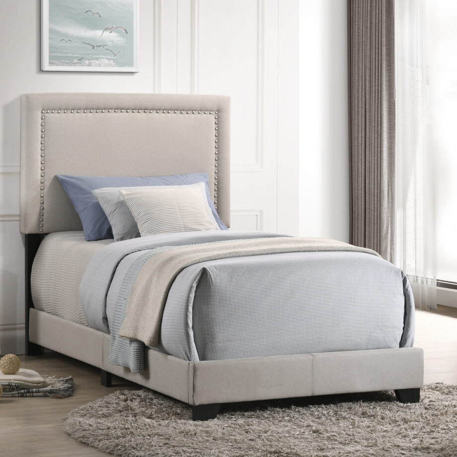 Zion Upholstered Twin Bed