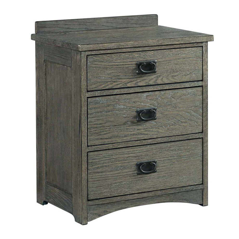 Oak Park Nightstand | Pewter