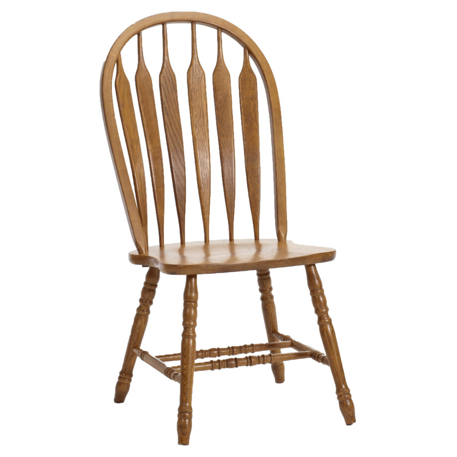 Classic Oak Chestnut Arrow Chair