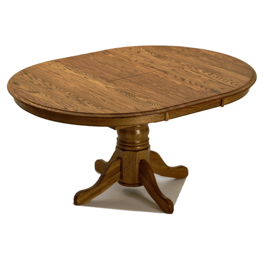 Classic Oak Burnished 42" Pedestal Table