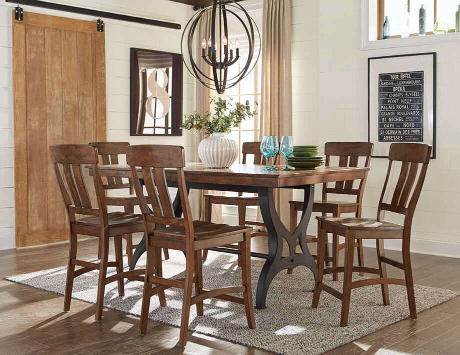District Slat Stool