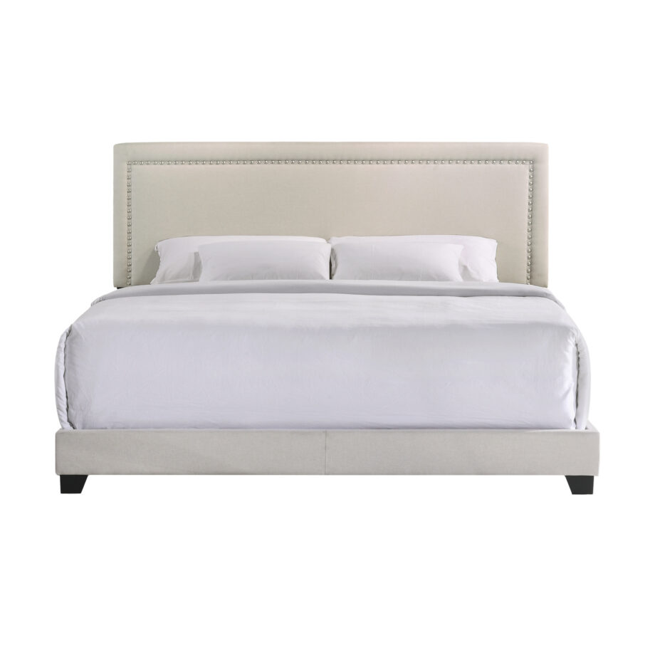 Zion Upholstered King Bed