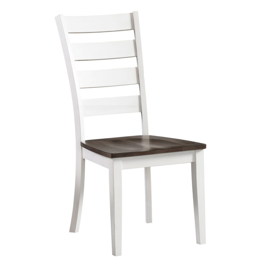 Kona Ladder Chair | Gray and White
