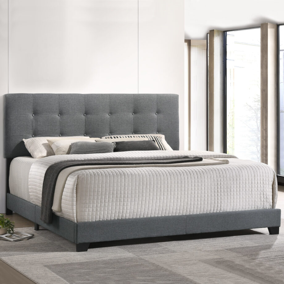 Addyson Upholstered King Bed