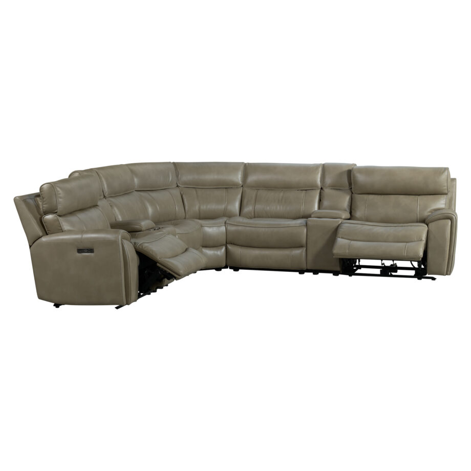 Summit Dual-Power Sectional Set | Belero Mushroom