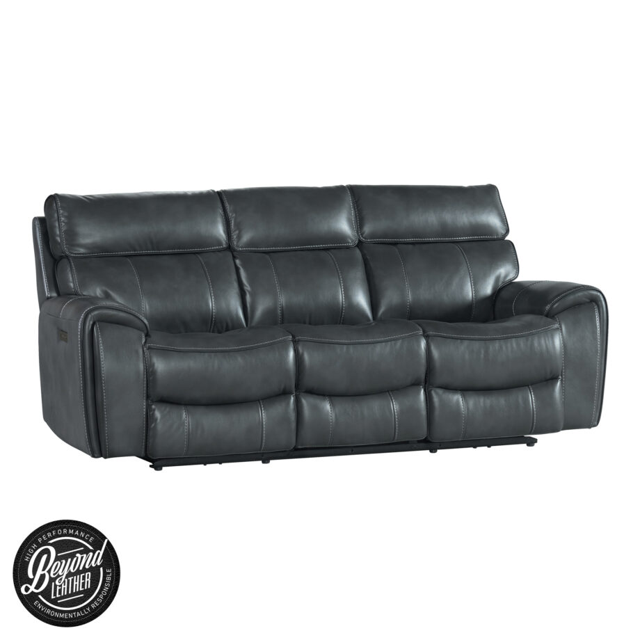 Summit Dual-Power Sofa | Bolero Slate