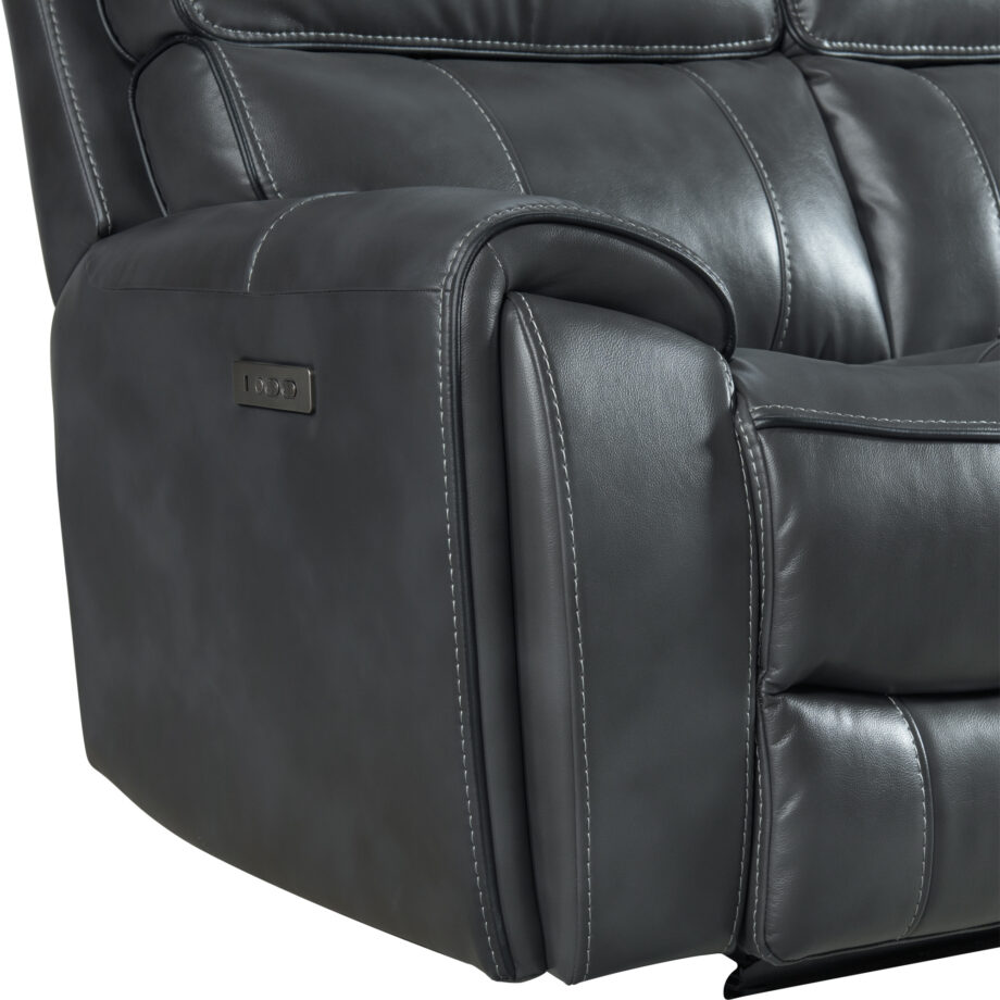 Summit Dual-Power Sofa | Bolero Slate