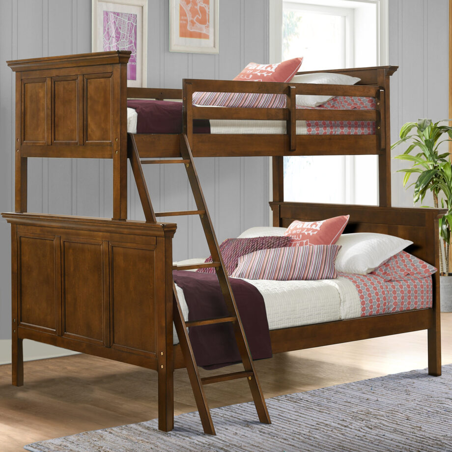 San Mateo Youth Twin over Full Bunk Bed | Tuscan