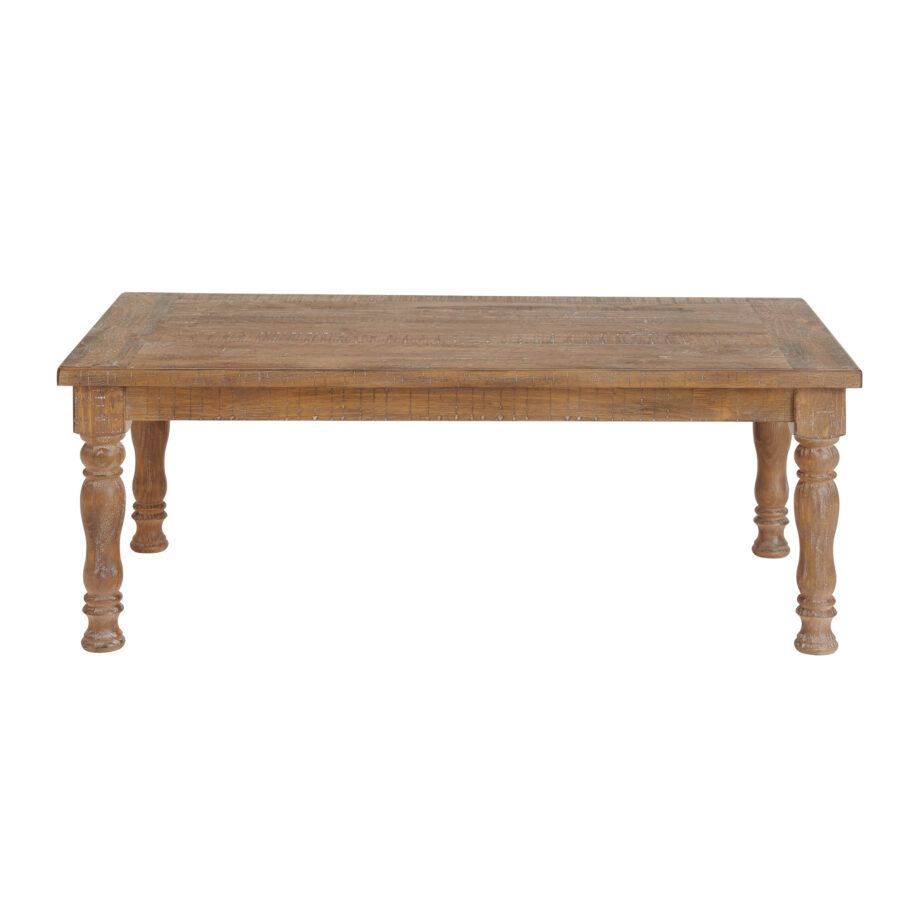 Highland Coffee Table w/Turned Legs