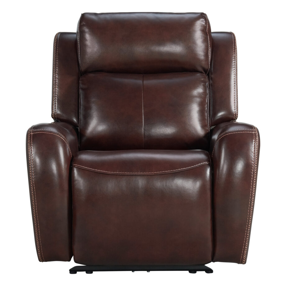Wainwright Dual-Power Recliner | Reddish Brown