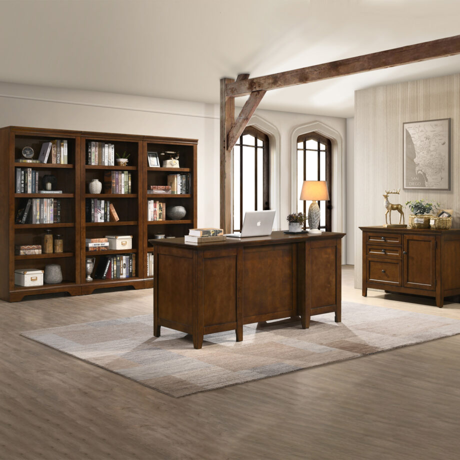 San Mateo 62" Executive Desk | Tuscan