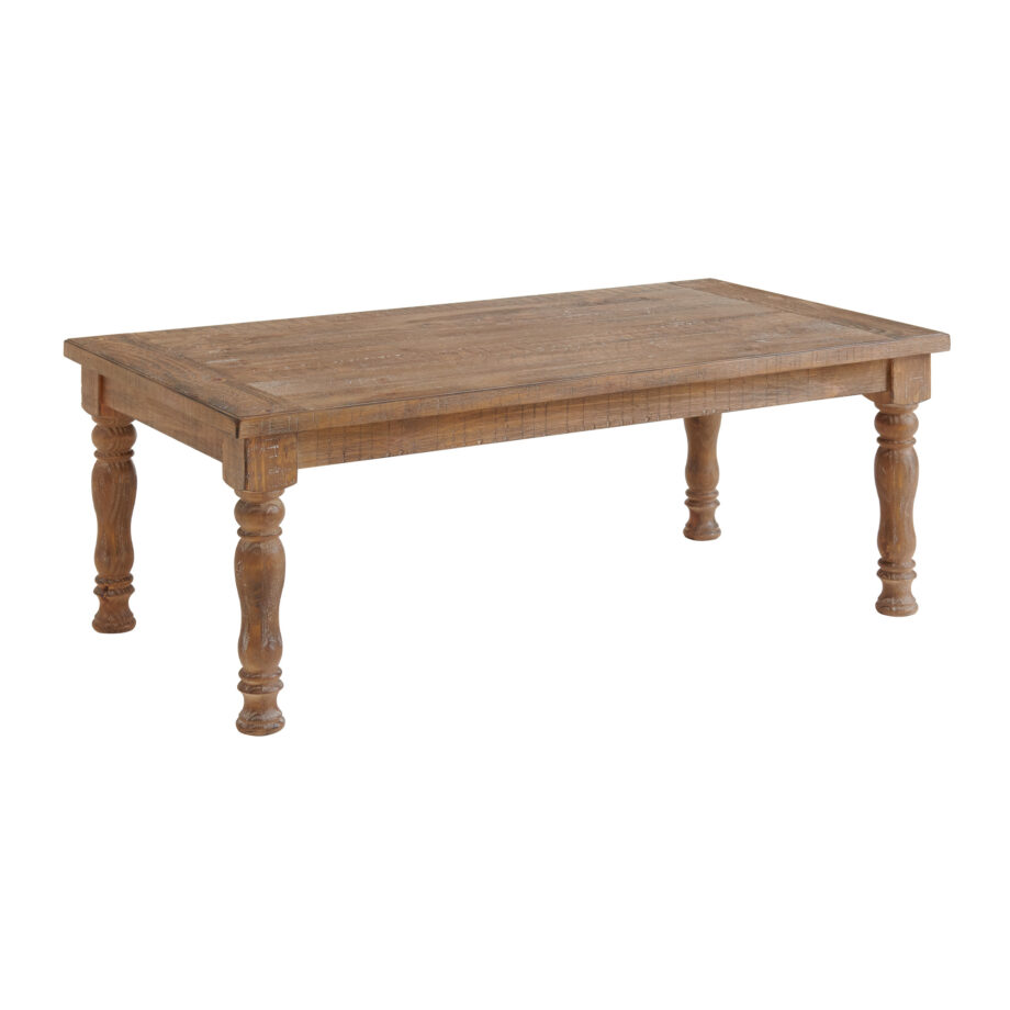 Highland Coffee Table w/Turned Legs