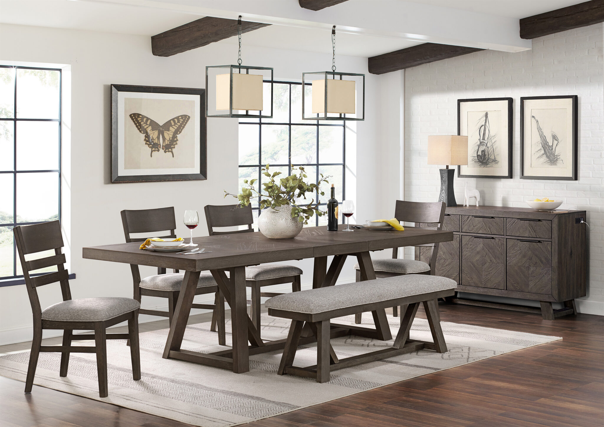 Hearst Trestle Table intercon furniture