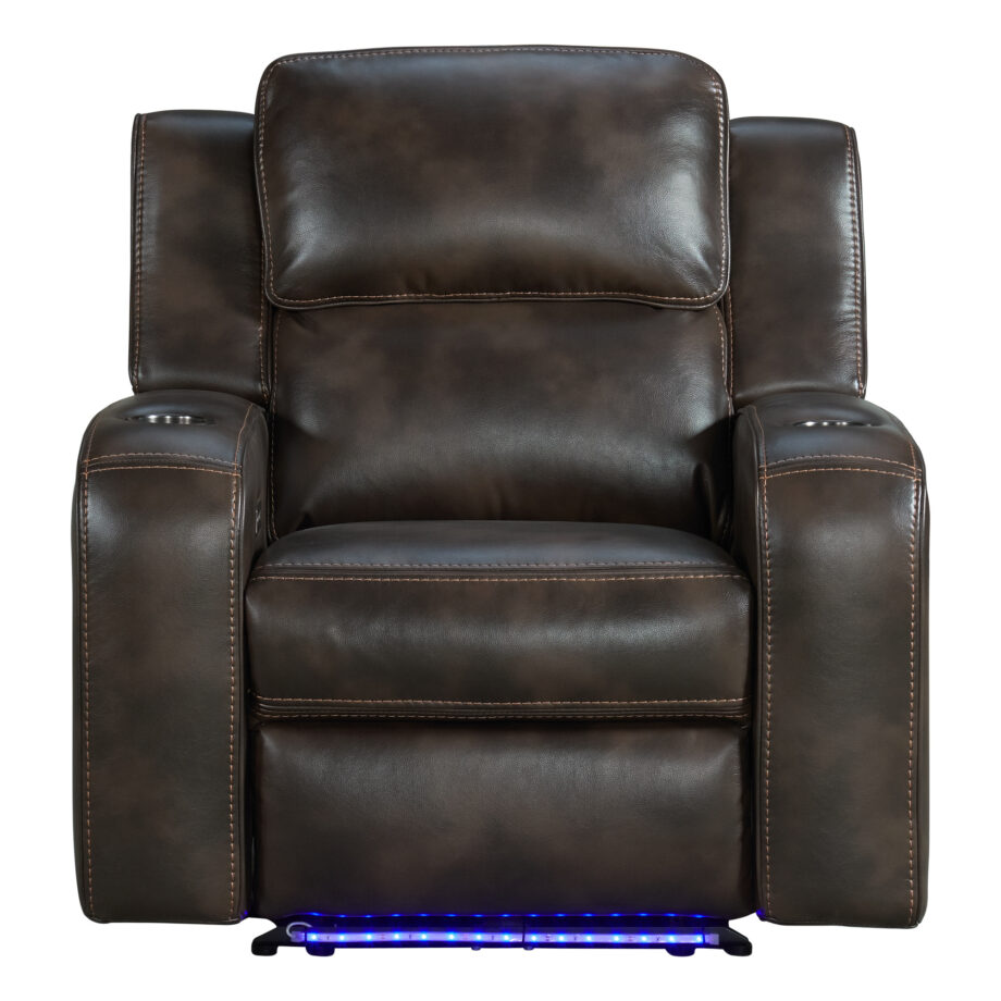 Silhouette Dual-Power Recliner | Bolero Coffee