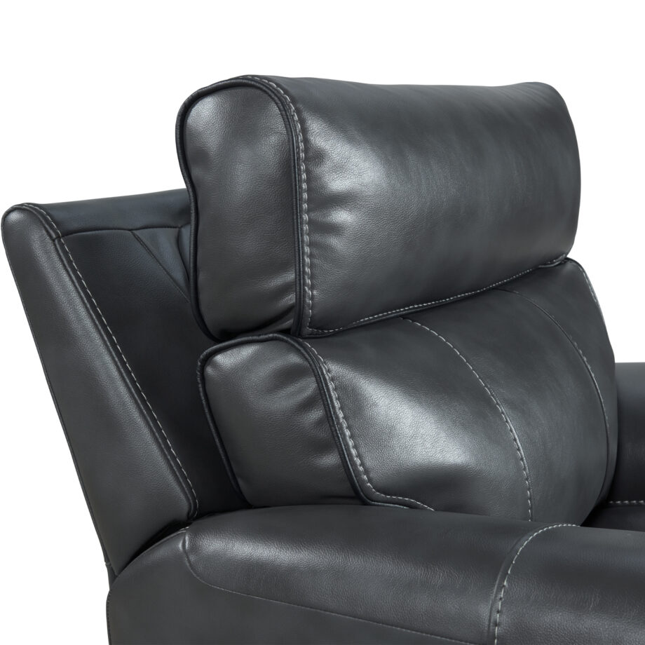 Summit Dual-Power Recliner | Bolero Slate