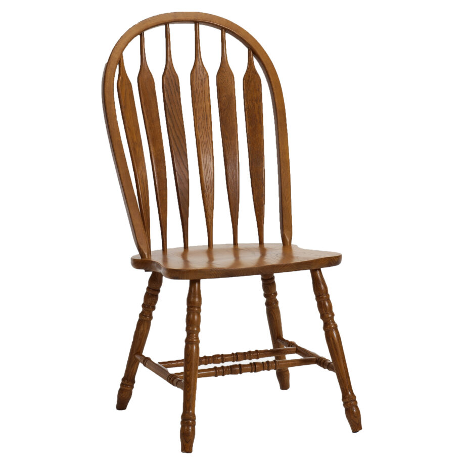 Classic Oak Burnished Arrow Chair